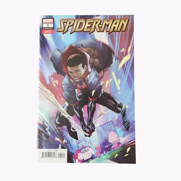 Marvel Spider-Man Annual #1 Variant Cover 2018 Comic Book Bagged Boarded - Picture 1 of 2